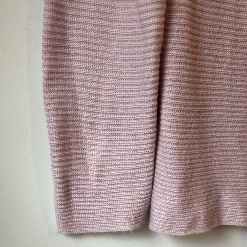 Talbots Light Pink Ribbed Knit Top - Picture 6 of 12